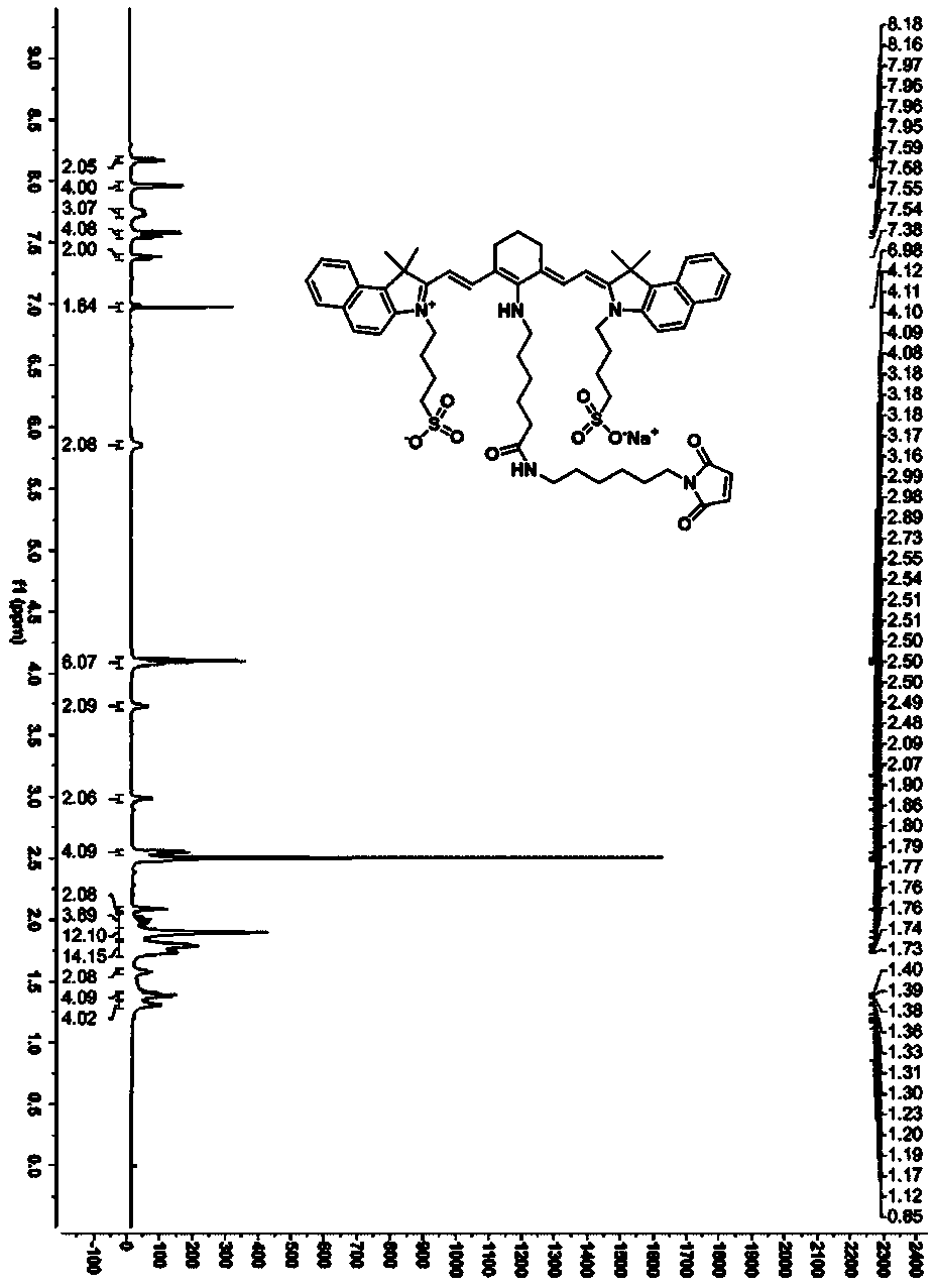 Albumin-bound near-infrared fluorescent dye-maleimide conjugate