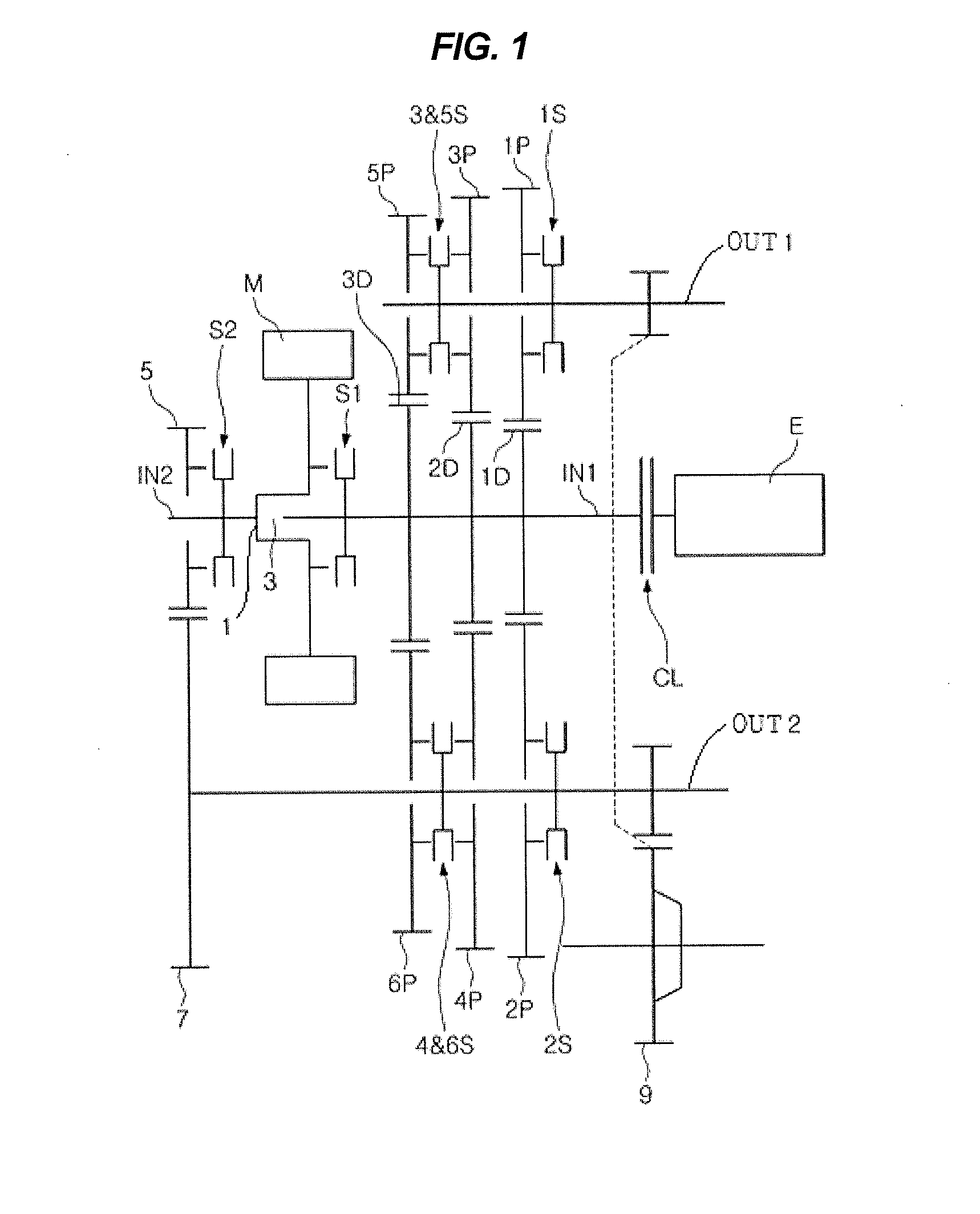 Amt hybrid transmission