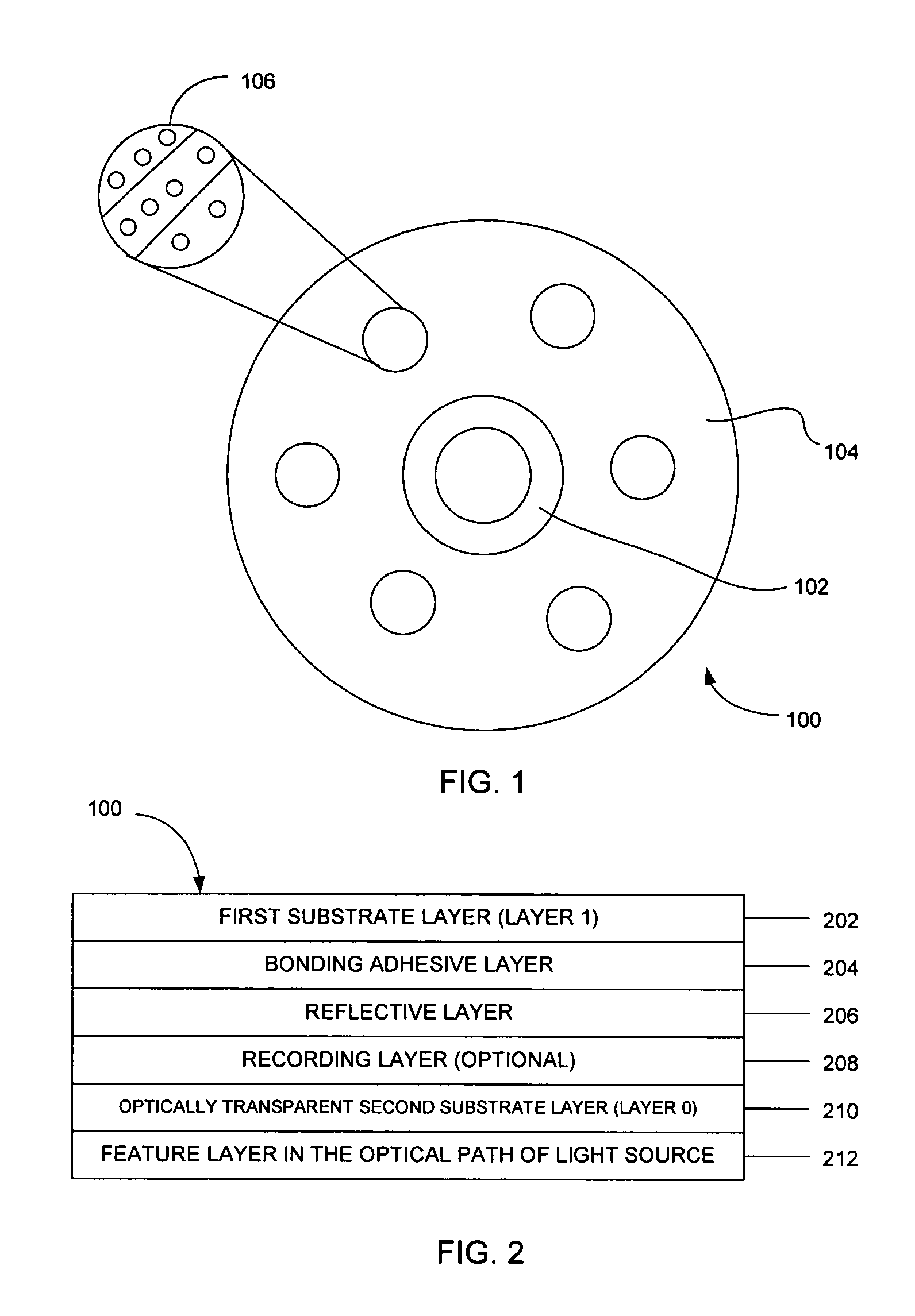Authenticable optical disc, system for authenticating an optical disc and method thereof