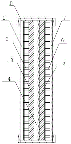 Manufacturing method of titanium alloy sound insulation door