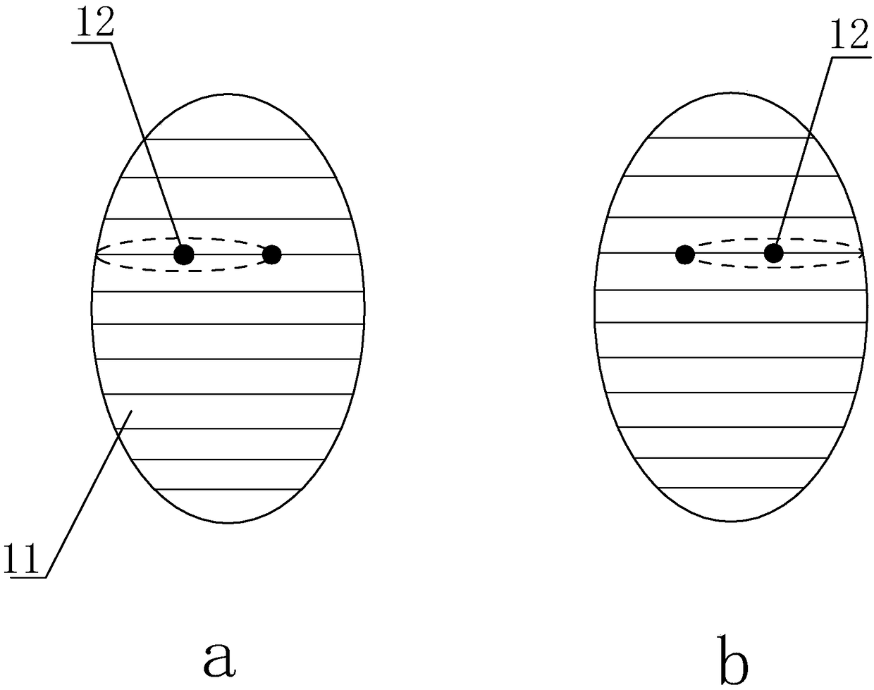 Selected-layer blood flow speckle imaging device and method based on sliced-layer light