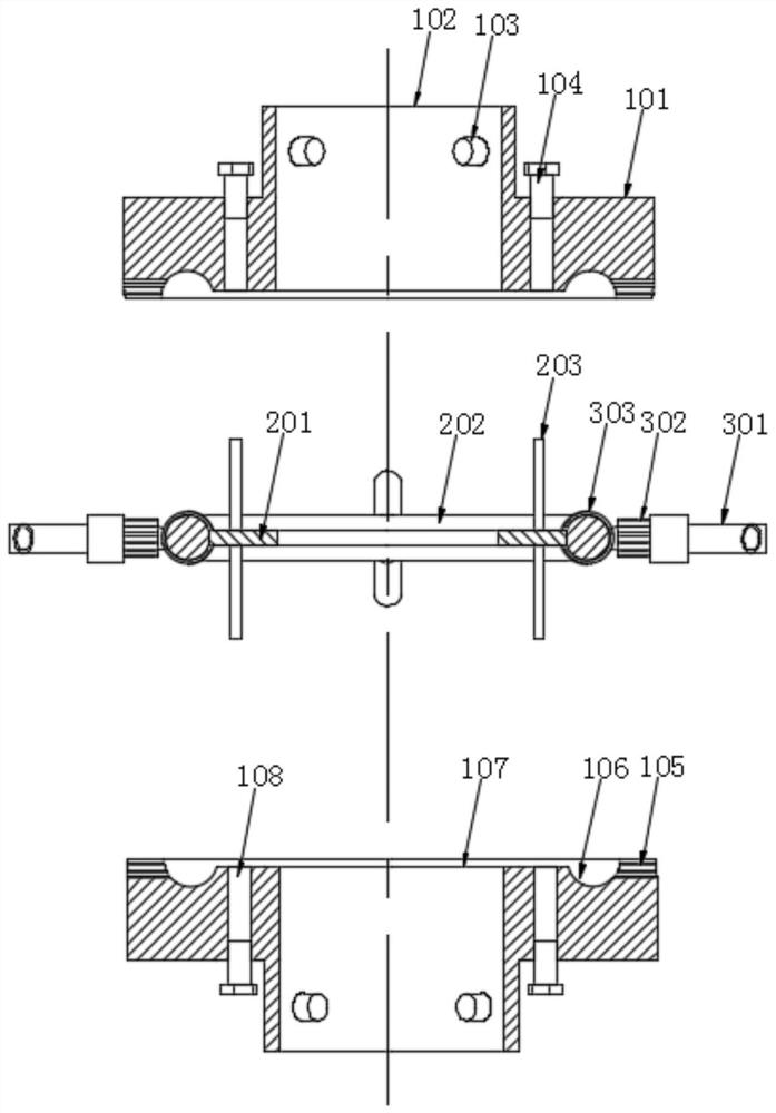 Connecting joint device of fabricated homestay hotel spatial structure