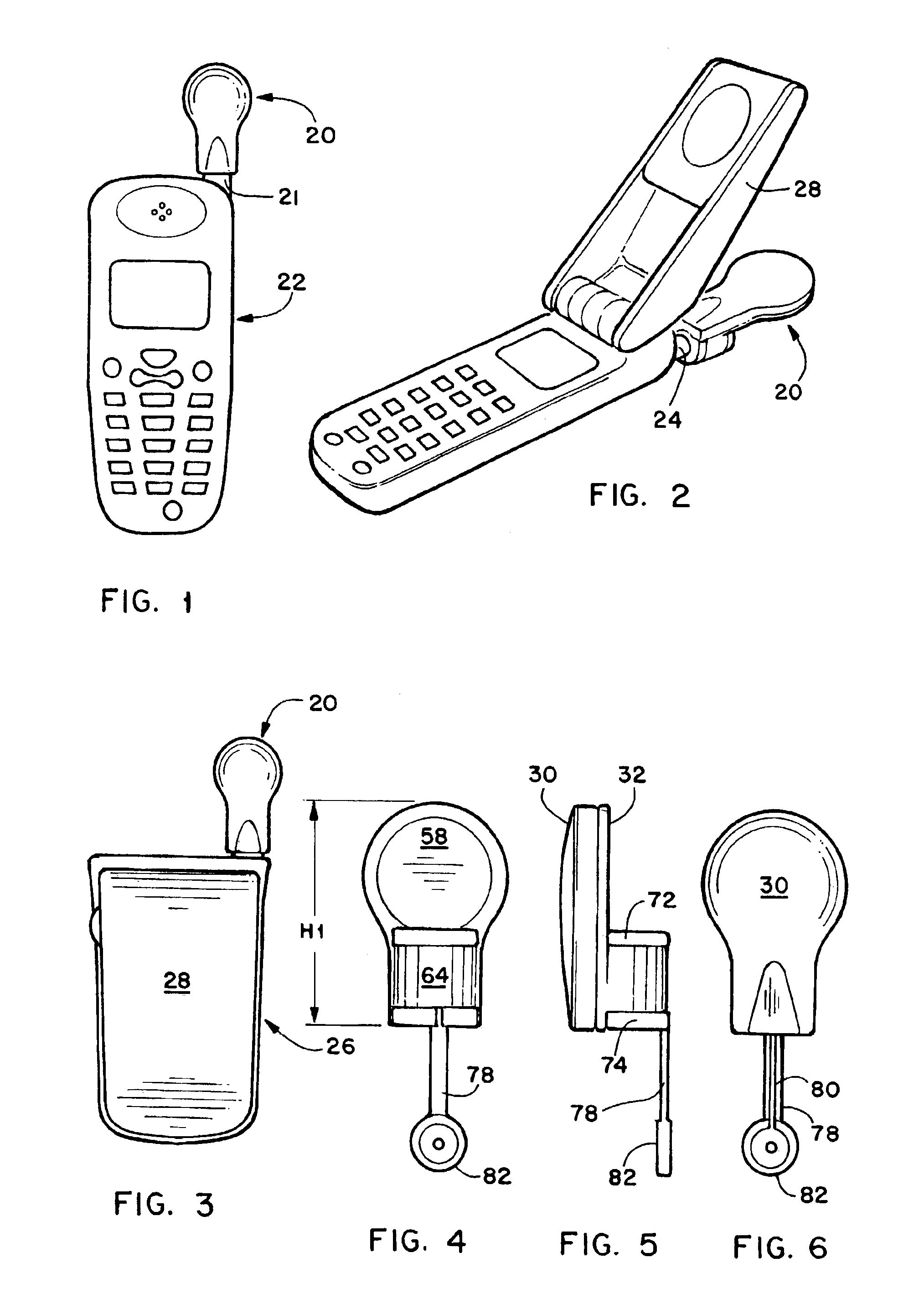 Radio frequency radiation shield unit for wireless telephones