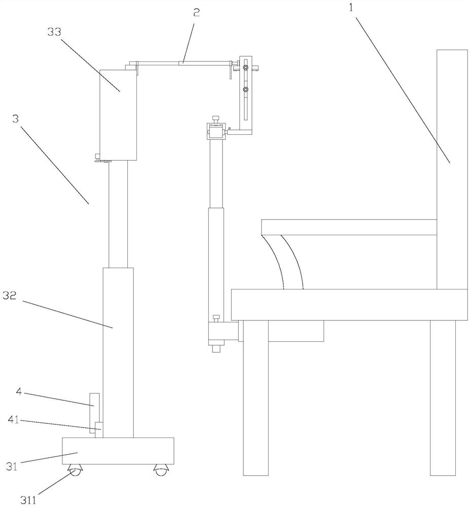 Strabismus detection device