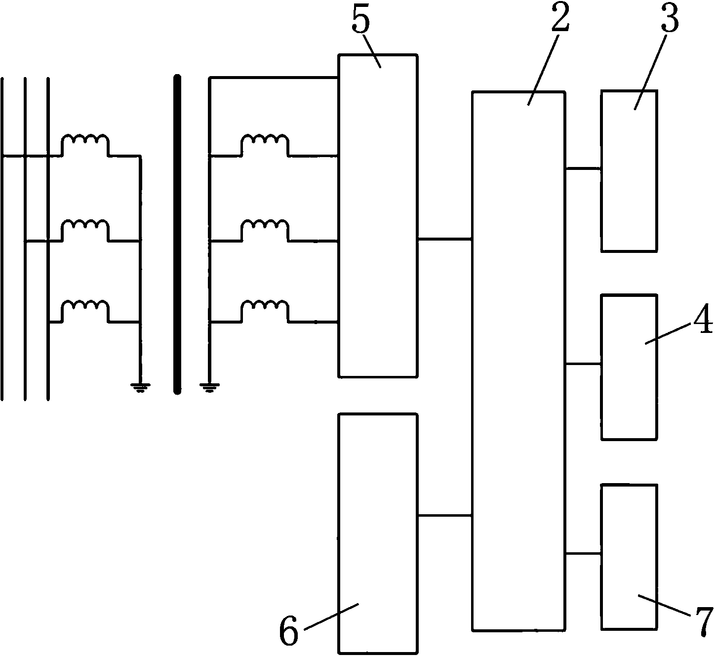 Intelligent bus grounding warning device