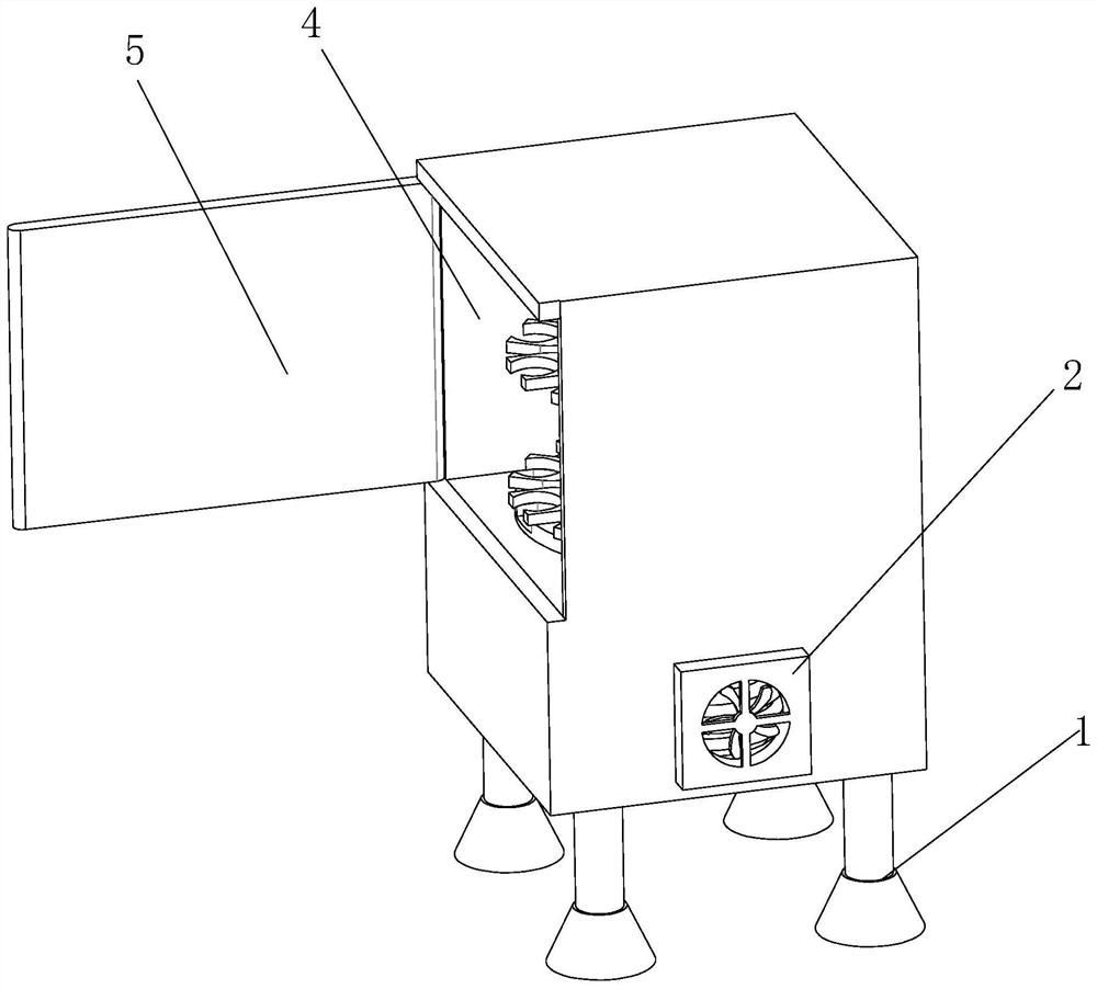 Furnace body for thermal treatment processing of mechanical accessory