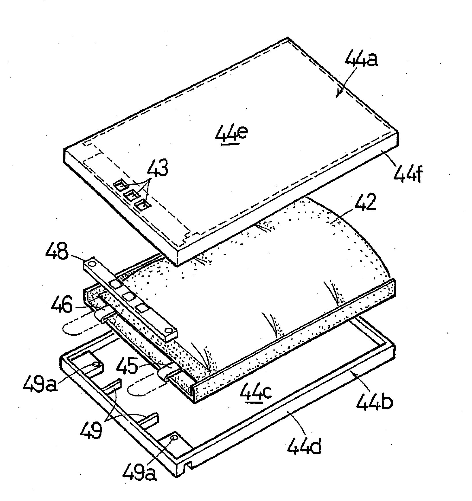 Outer casing of non-aqueous electrolyte battery and production method therefor