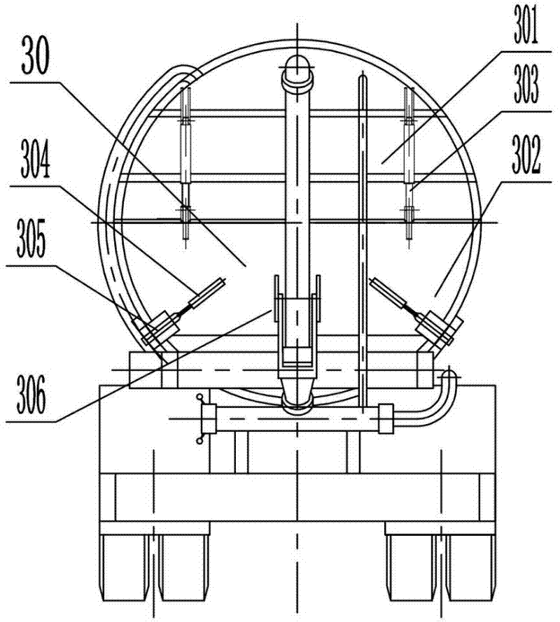 Industrial vacuum tank vehicle