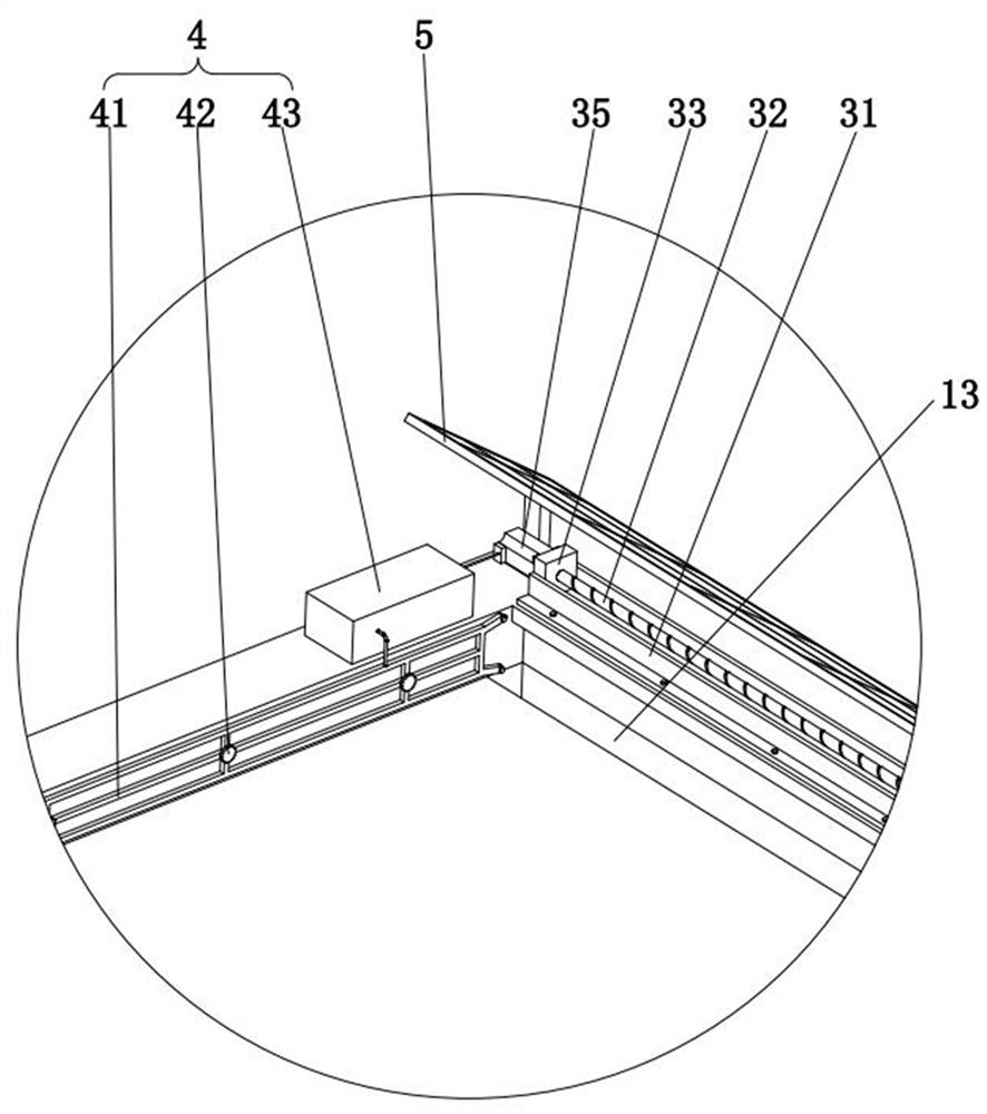 Building roof waterproof system and construction method thereof