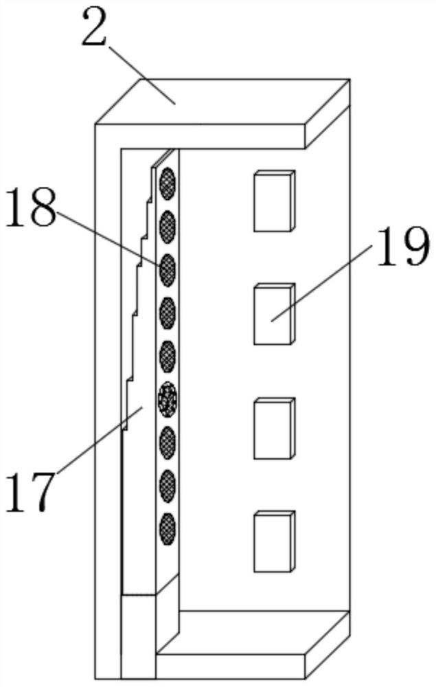 Switch cabinet with intelligent temperature control function and temperature control method thereof