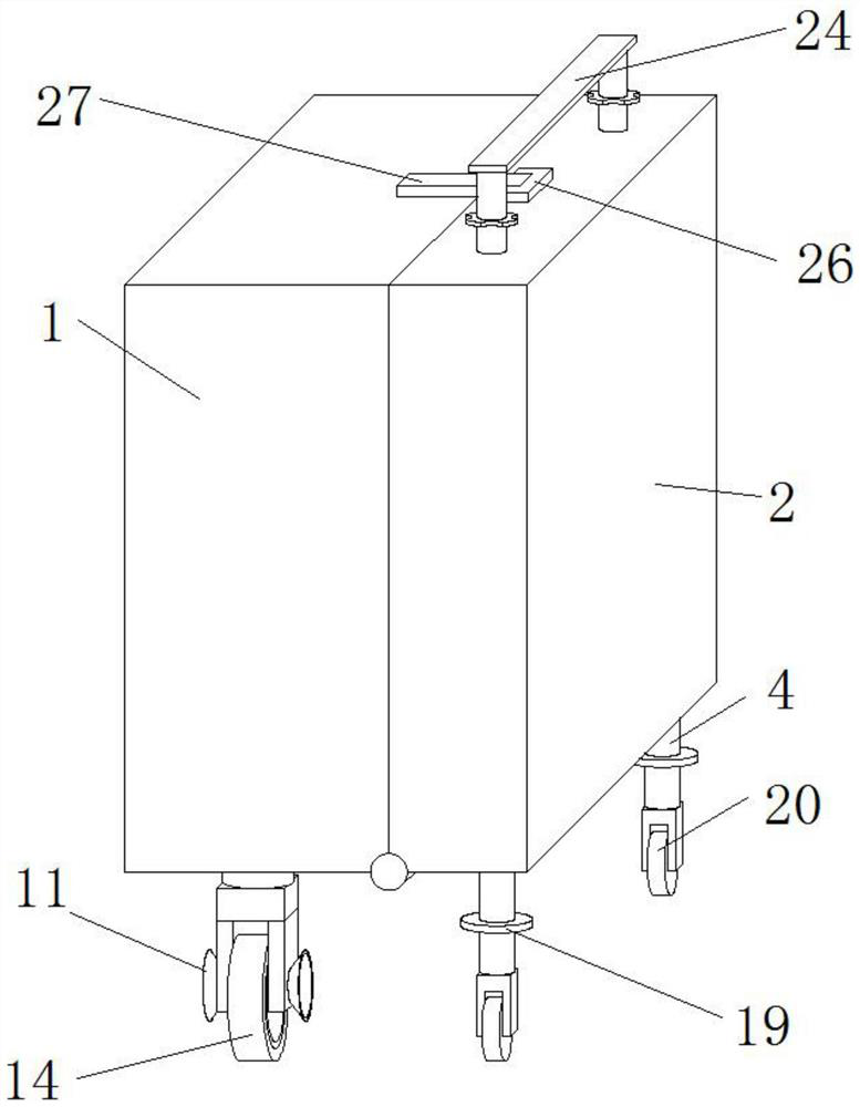 Recorder narrow space walking device for wind driven generator detection