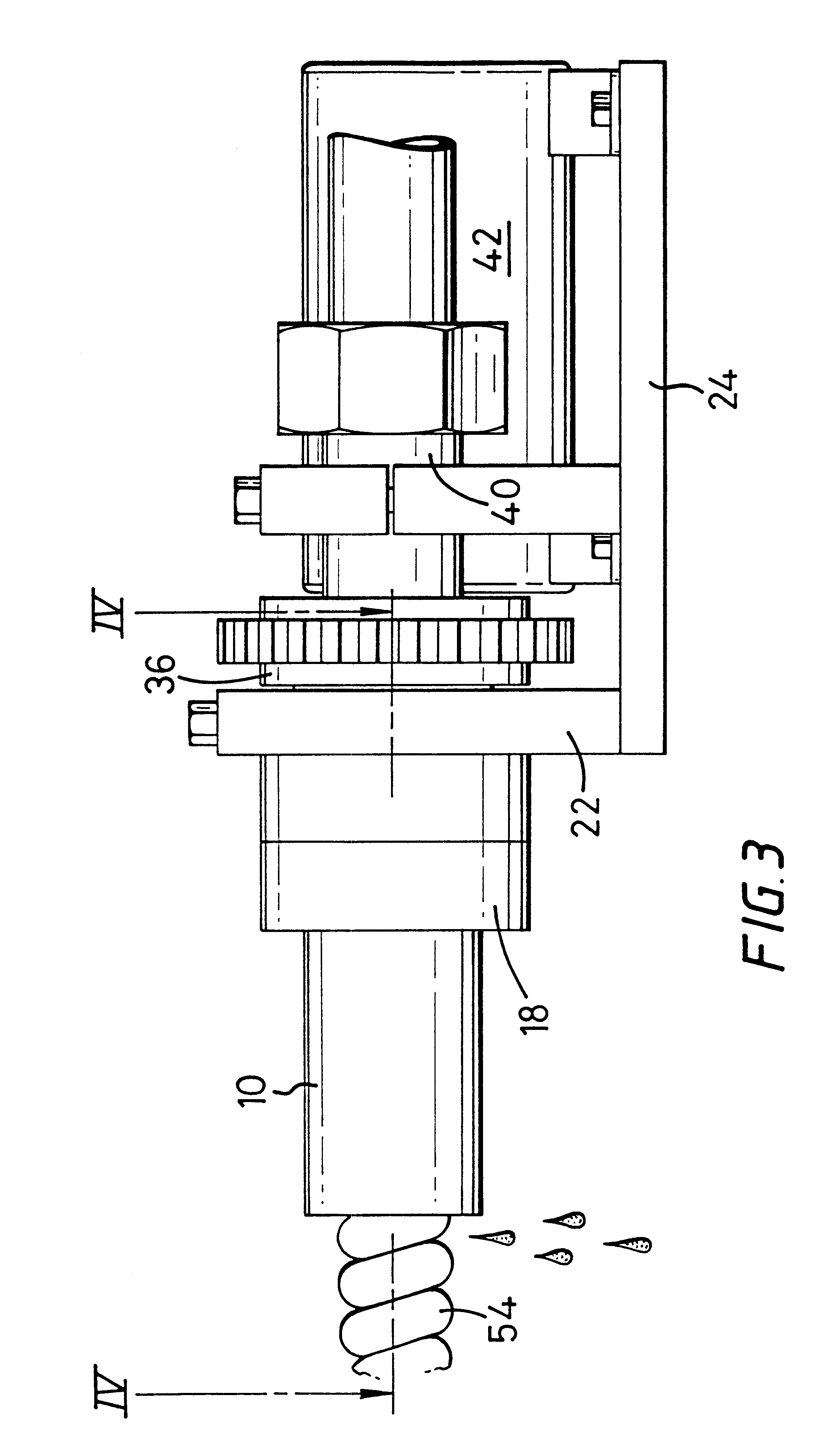 Method and apparatus for making an helical food product