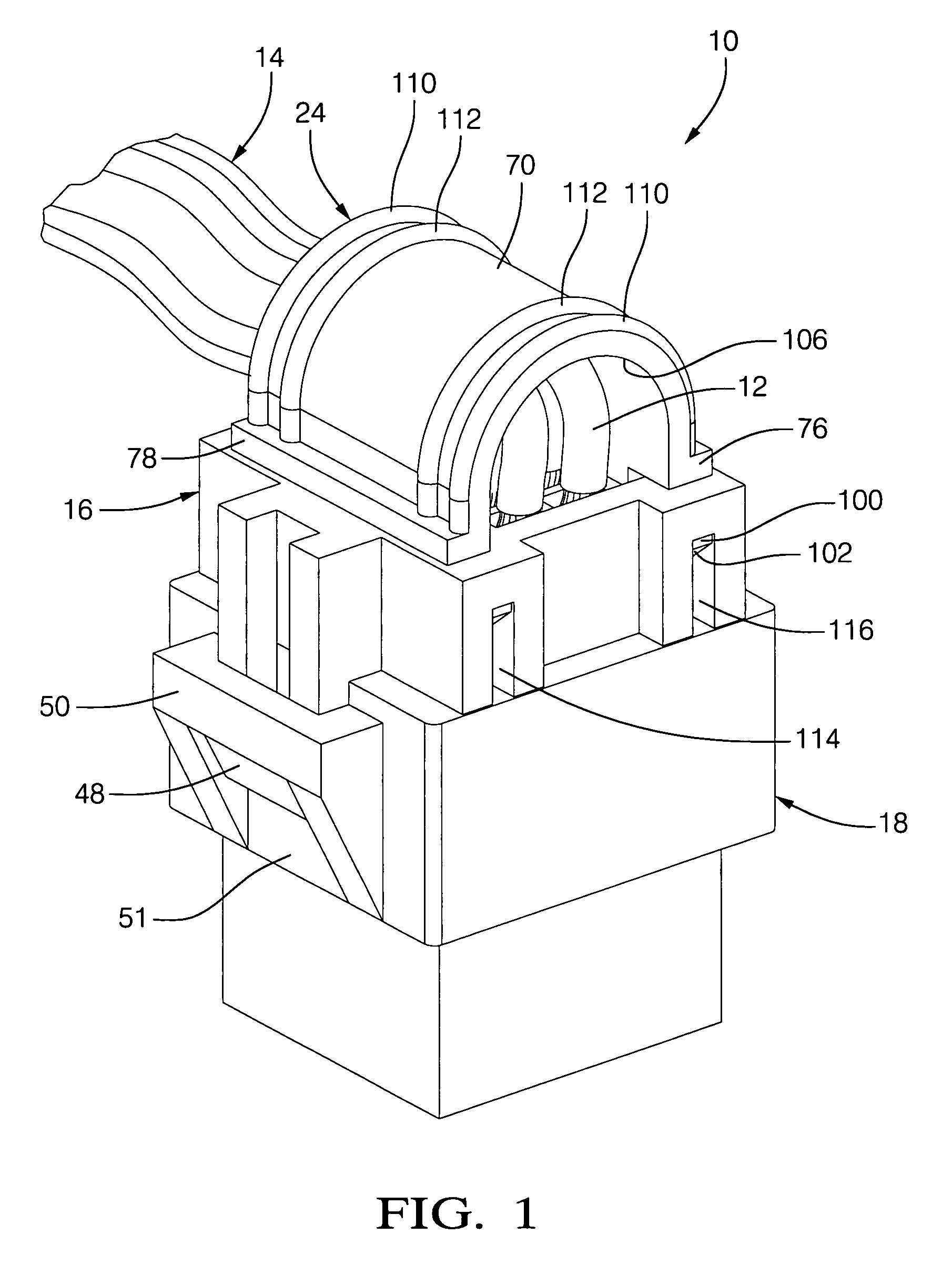Electrical connector with integrated terminal position assurance and wire cover