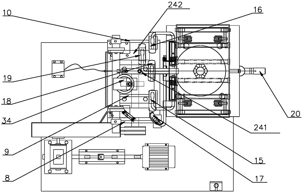 Chair adjustment mechanism life detection device and detection method