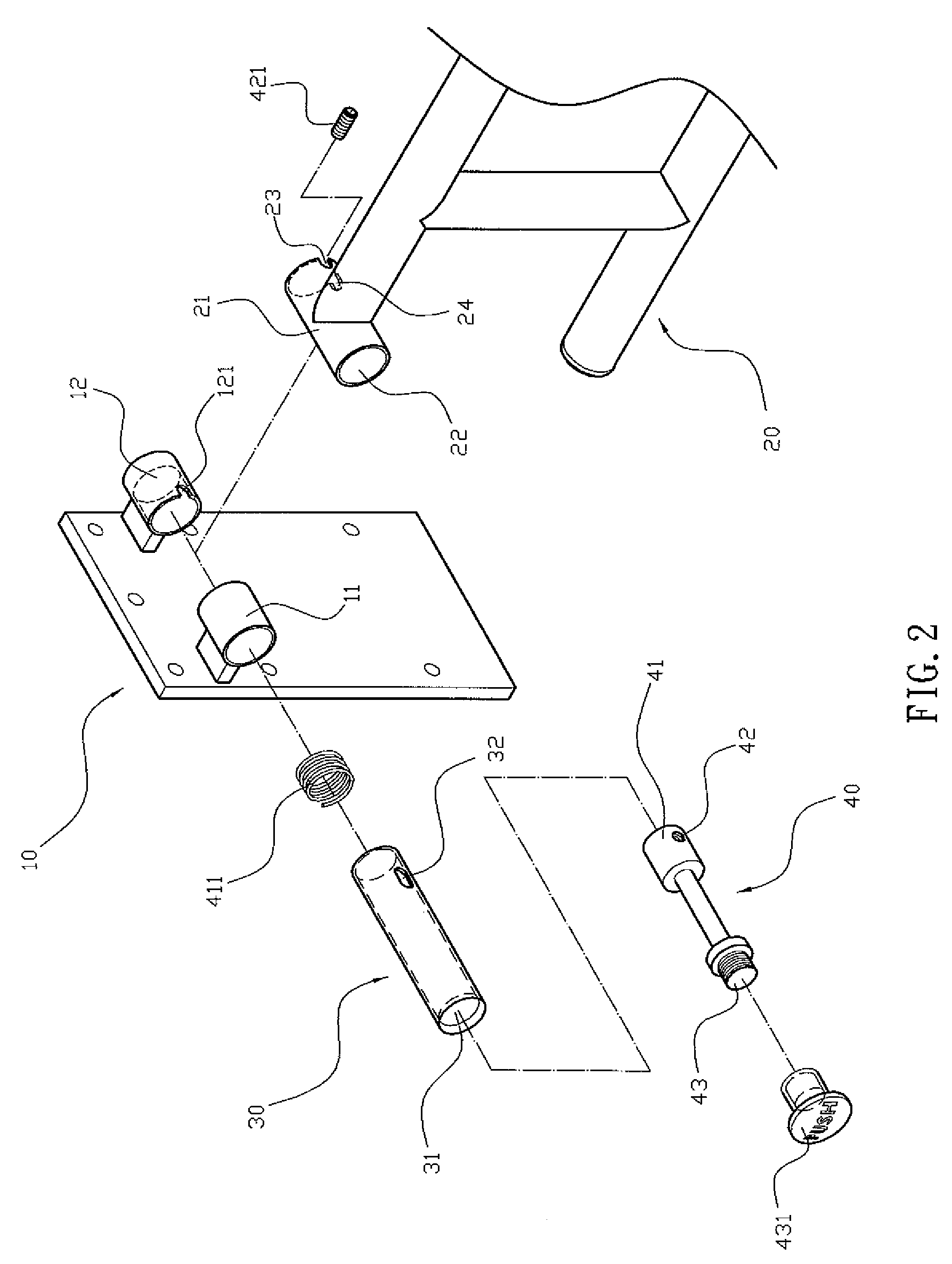 Foldable safety handrail assembly