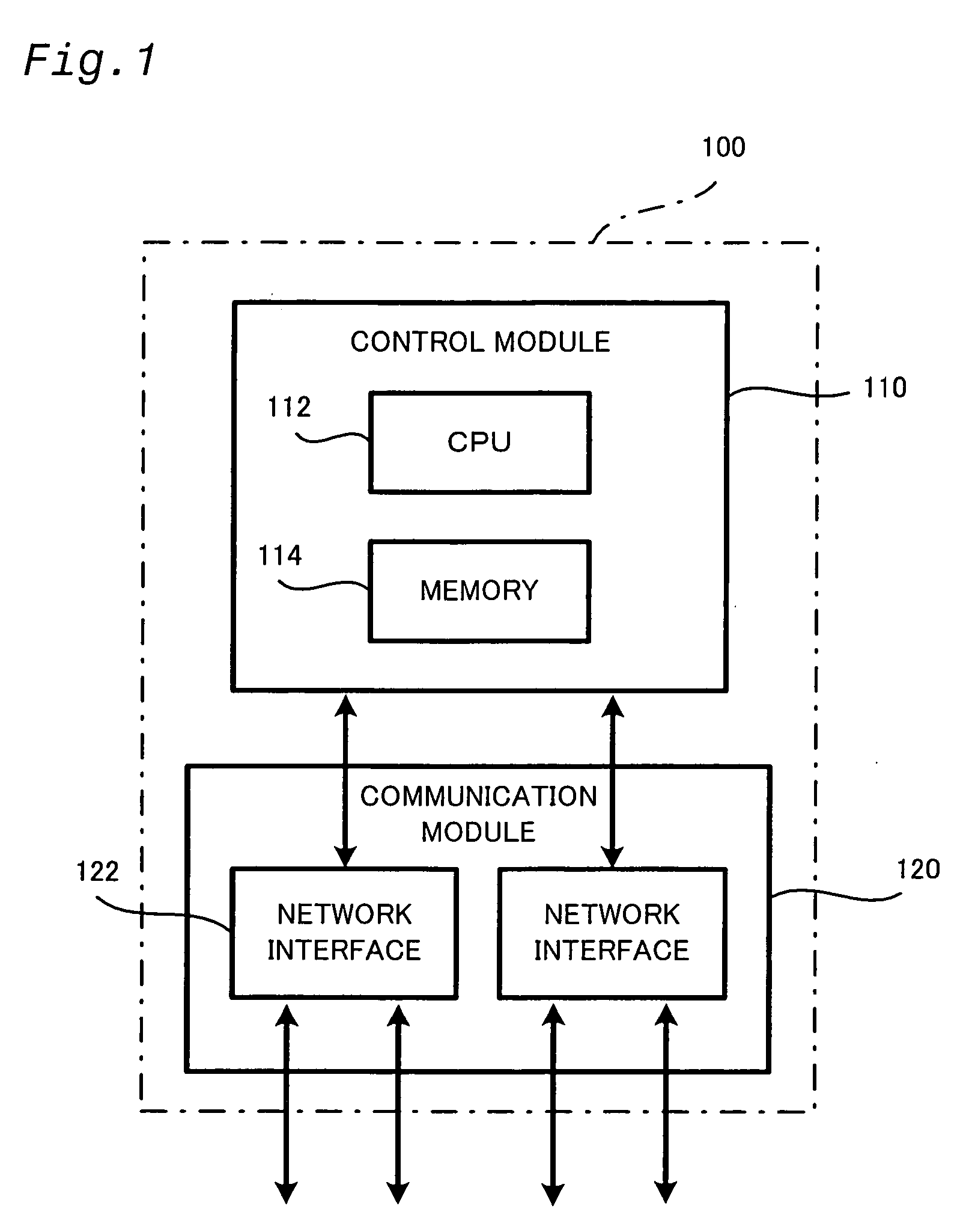 Network relay system and control method thereof