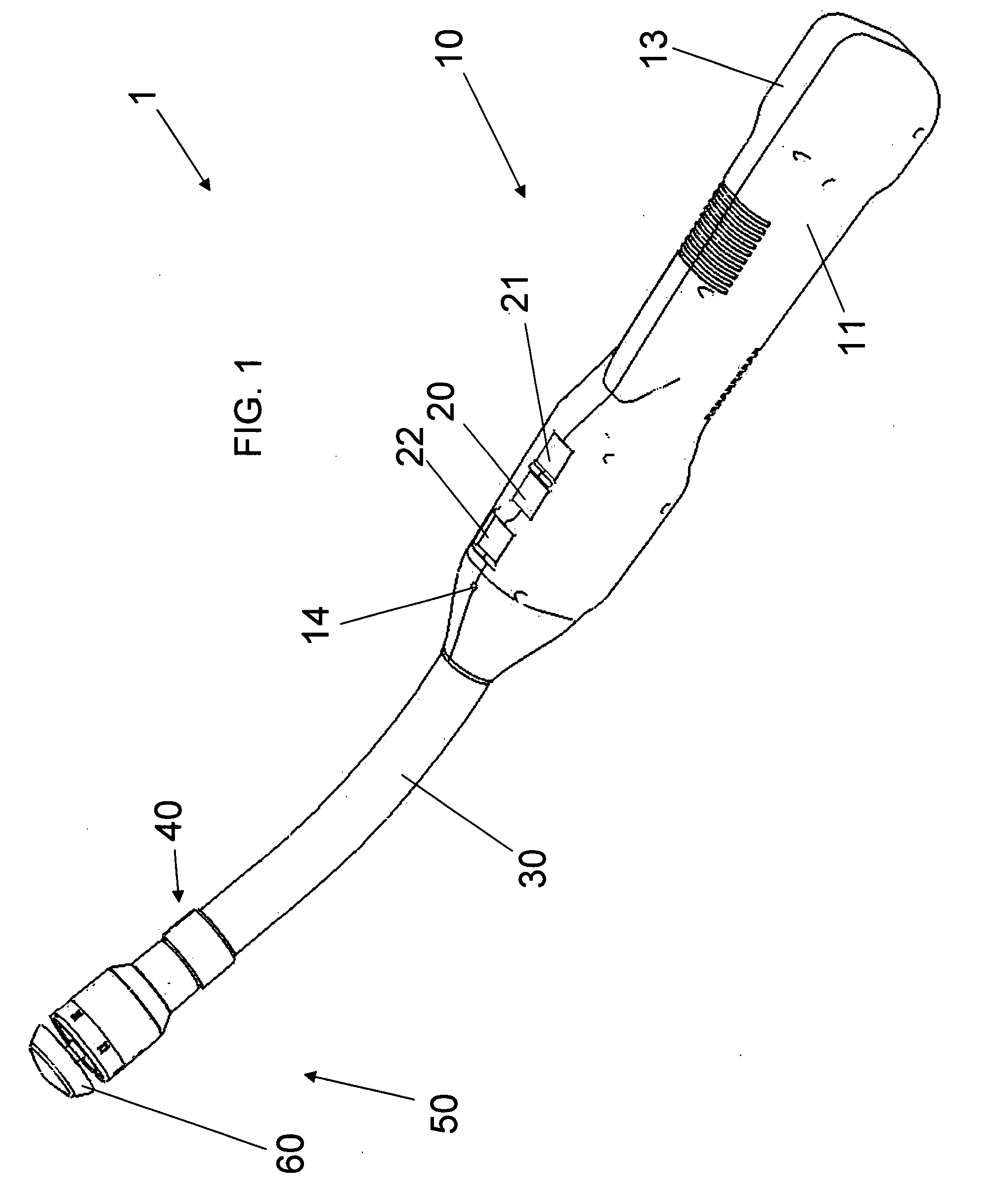 Electrical surgical instrument with optimized power supply and drive