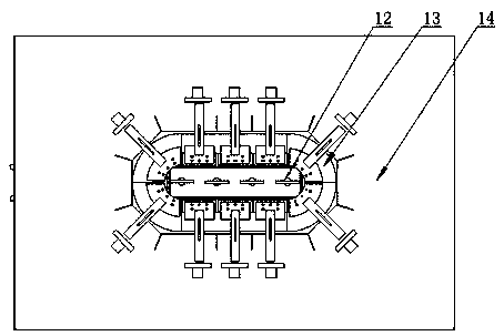 Construction technology of a 10ka level rare earth electrolyzer