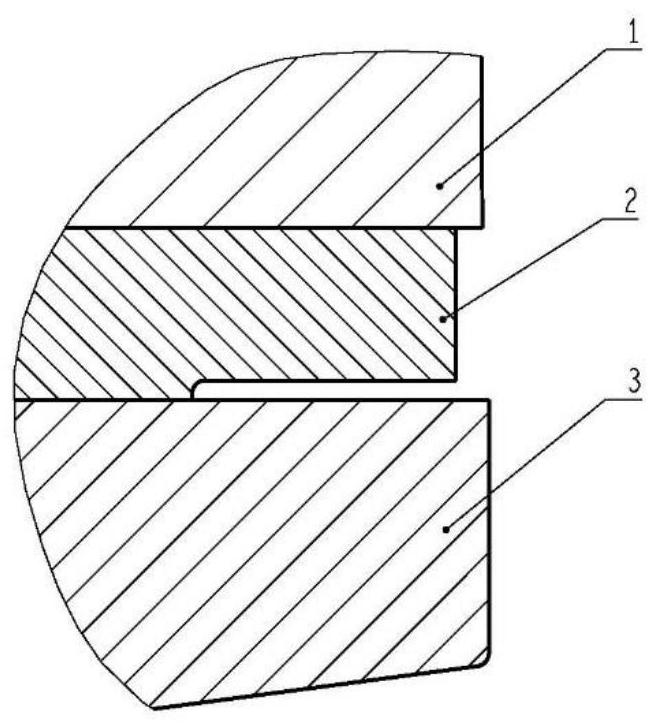 A low heat dissipation composite structure piston