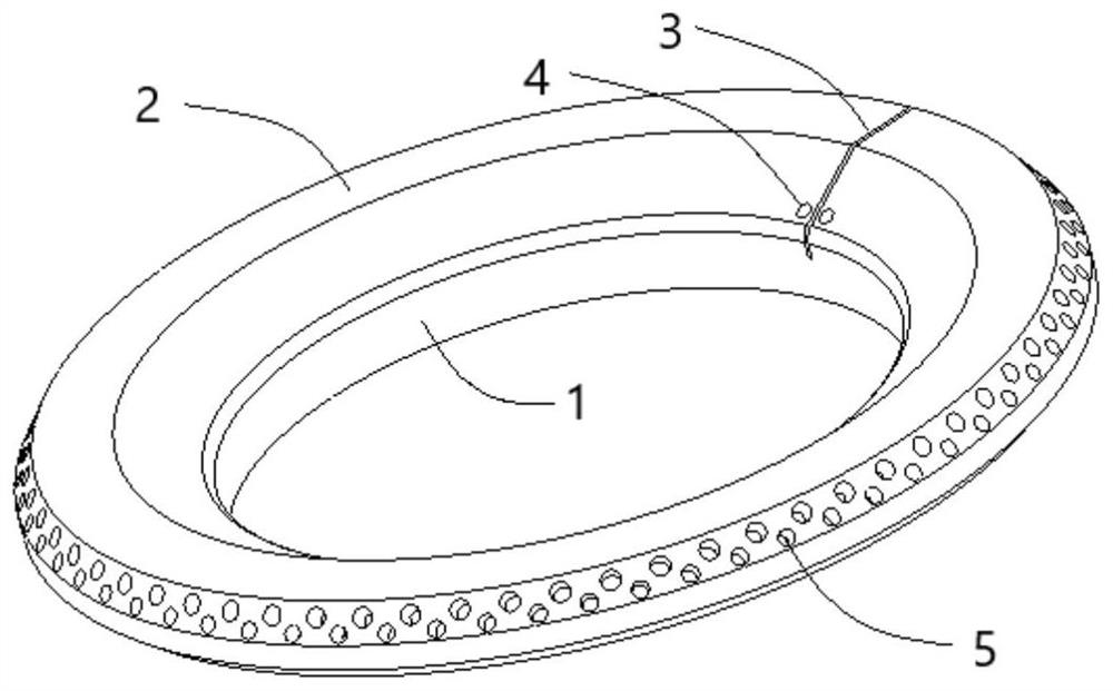 Outer ring distributor and manufacturing process thereof