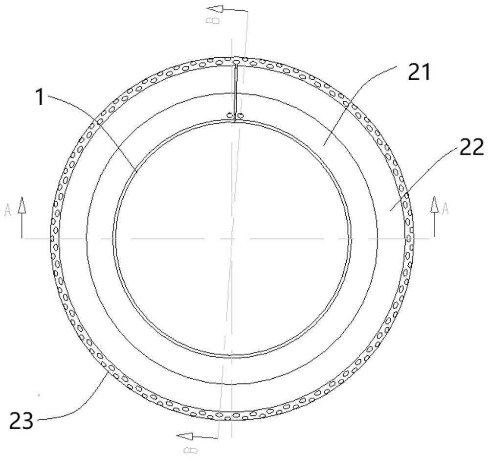 Outer ring distributor and manufacturing process thereof