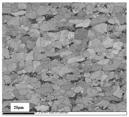 Preparation method of low-carbon steel sample for electron back scattering diffraction analysis