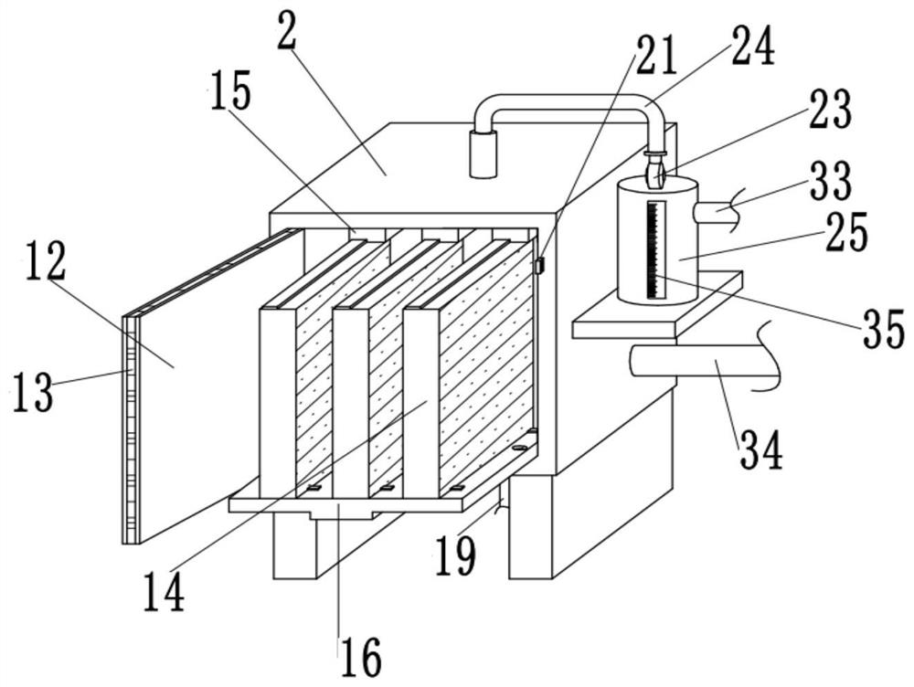 Textile machine dust collecting device