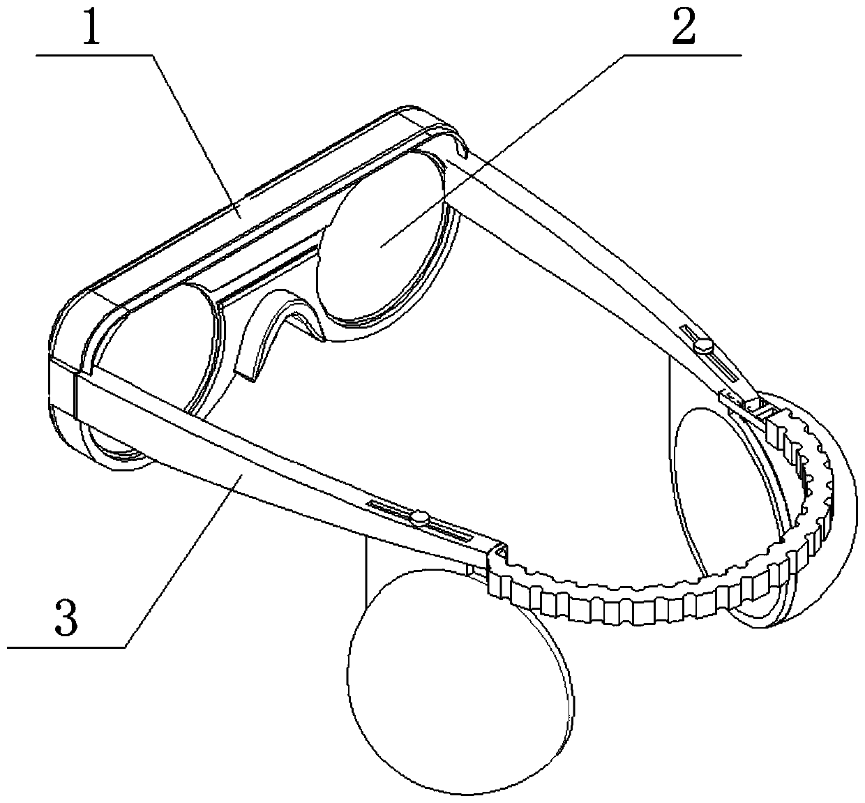Multi-layer protective outdoor glasses