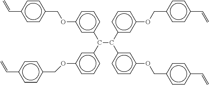 Aromatic tetrafunctional vinylbenzyl resin composition and use thereof