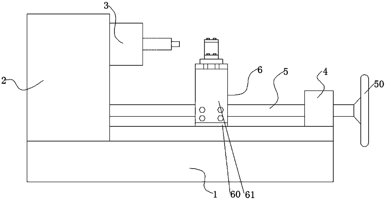 Grinding device for producing shaft type part by using round steel