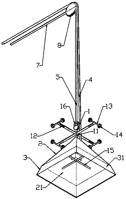 Flue plastering device and method