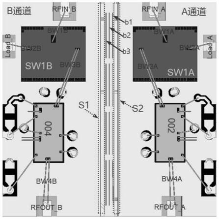 Radio frequency front-end module and 5G large-scale MIMO base station system