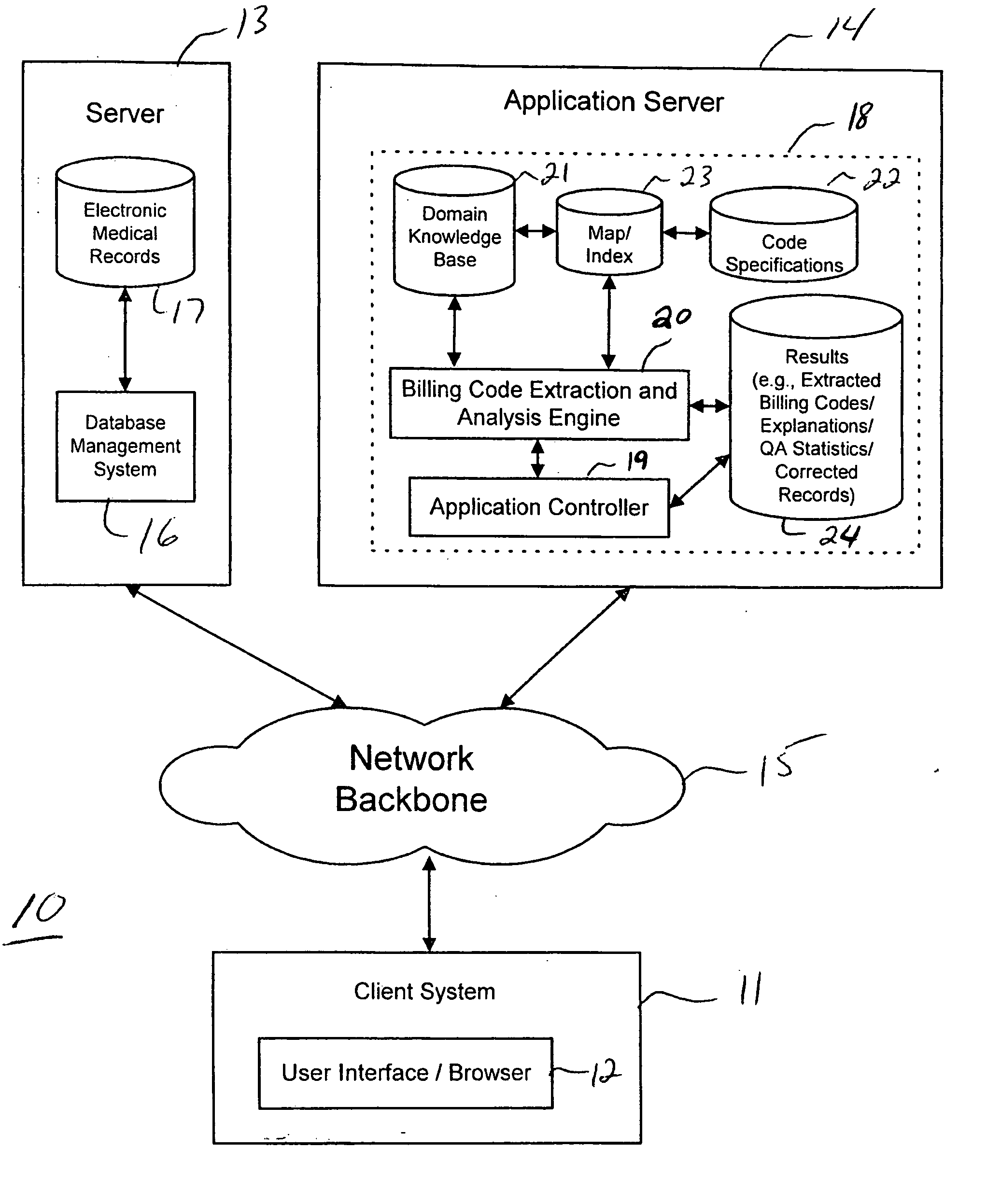 Systems and methods for automated extraction and processing of billing information in patient records