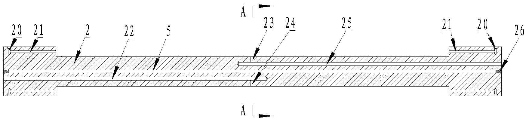 Two-dimensional constant force following hanging device