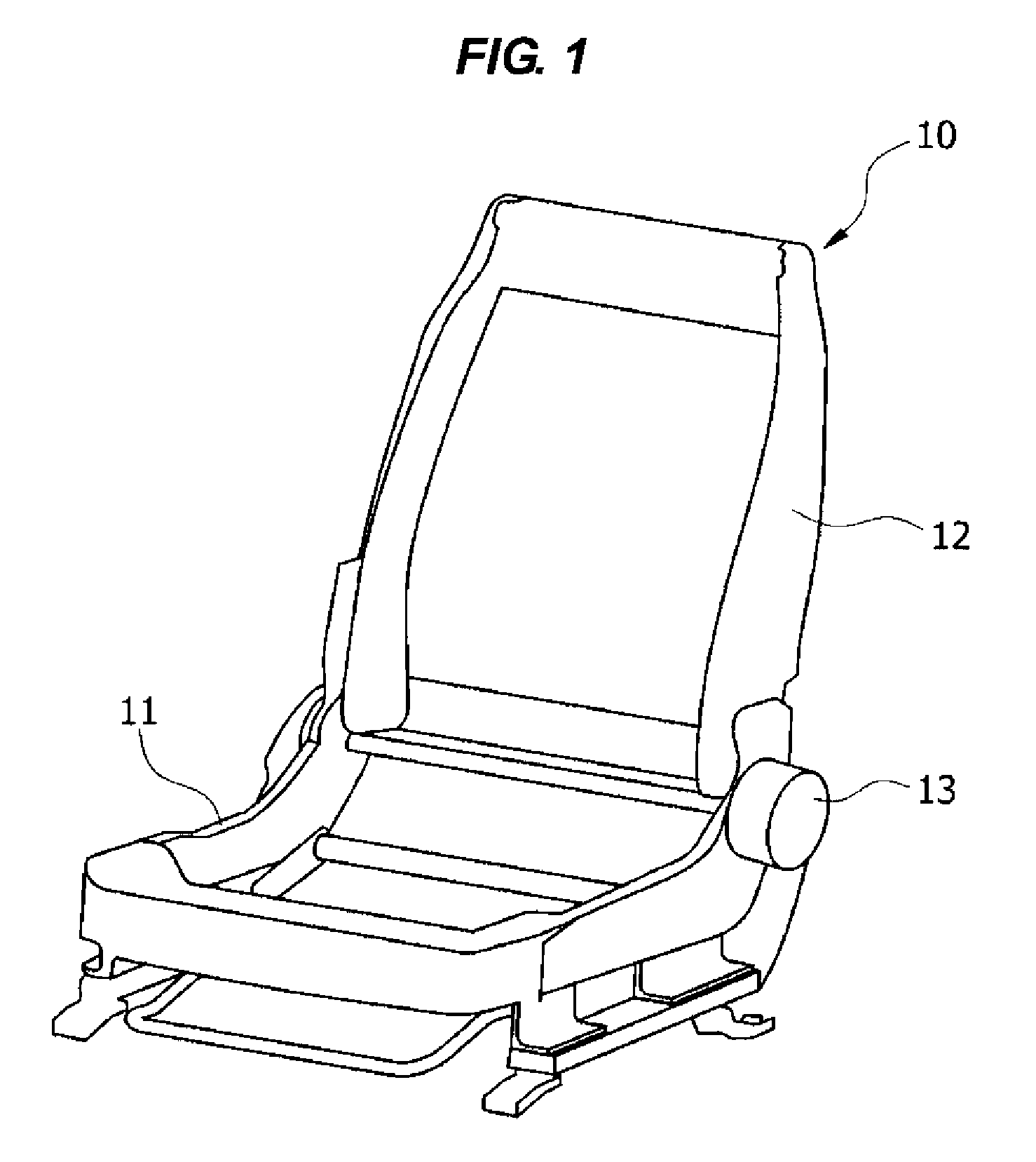 Apparatus for tilting vehicle seat cushion