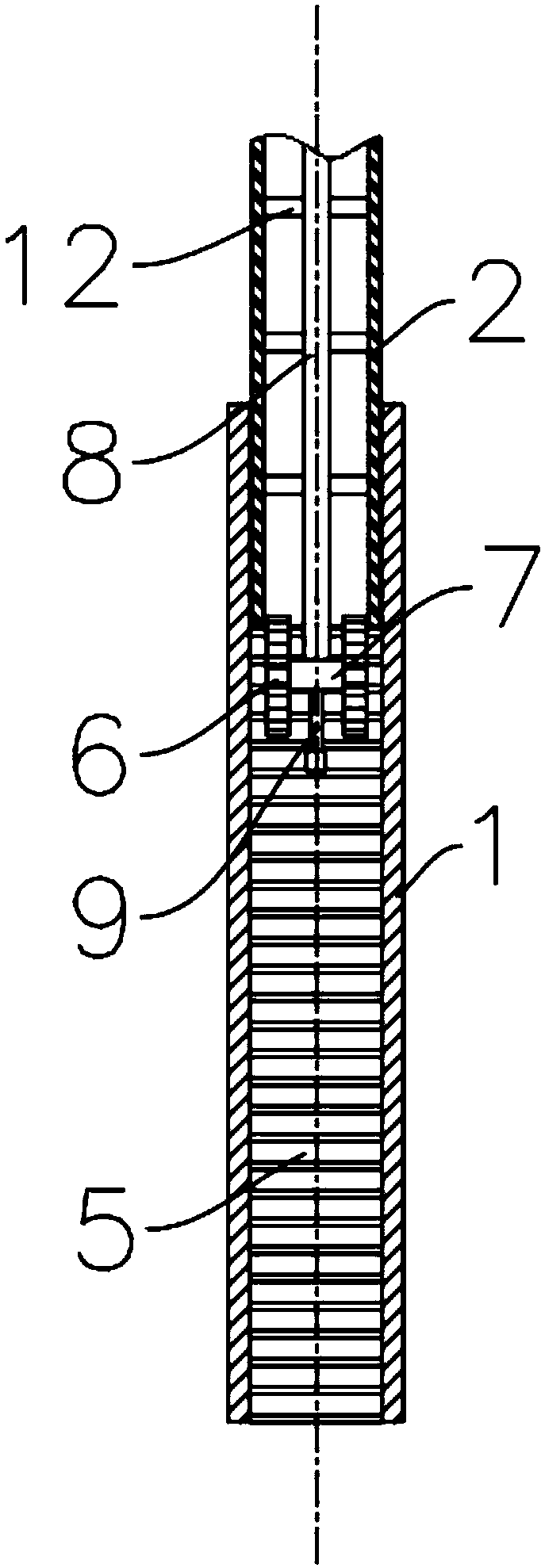 Suitcase pull bar capable of optionally adjusting length