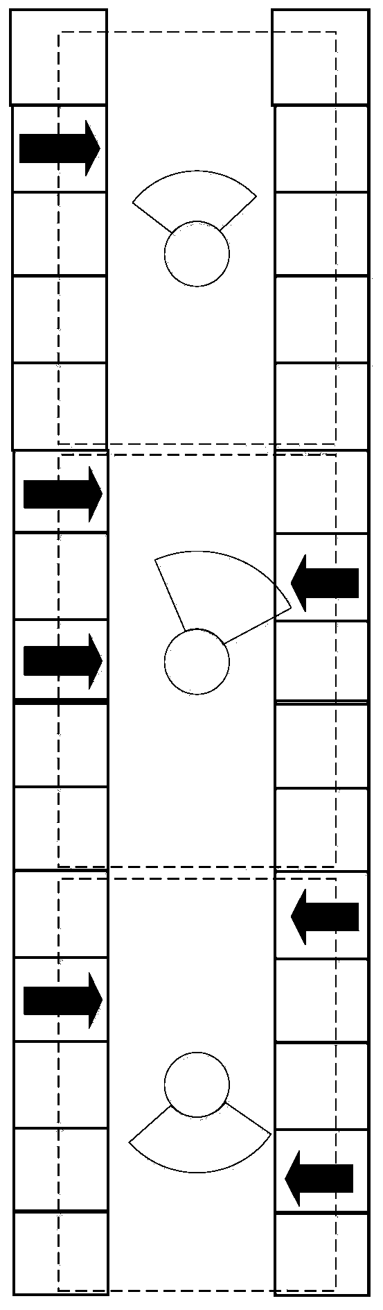 A parking space detection method based on the layout of shooting equipment