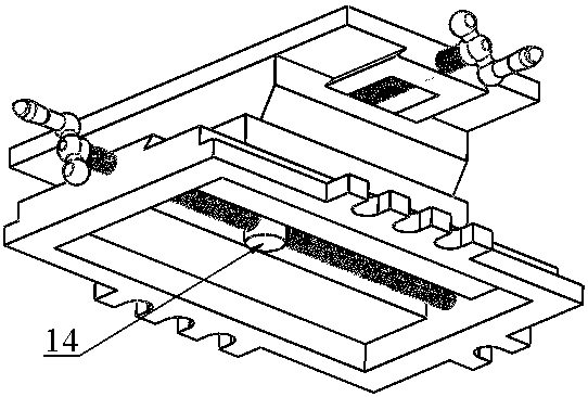 Drilling force detection device and detection method