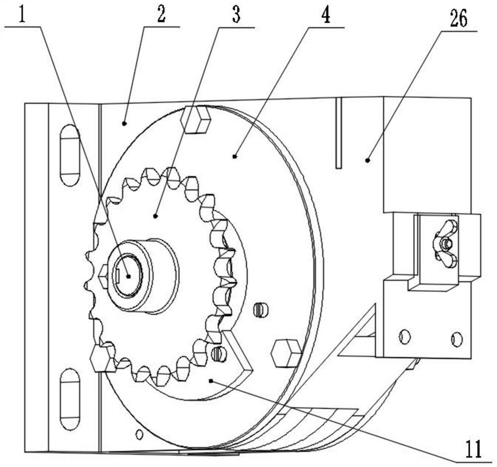 Small-particle-size seed self-clearing hole wheel type hole sowing seed-metering device