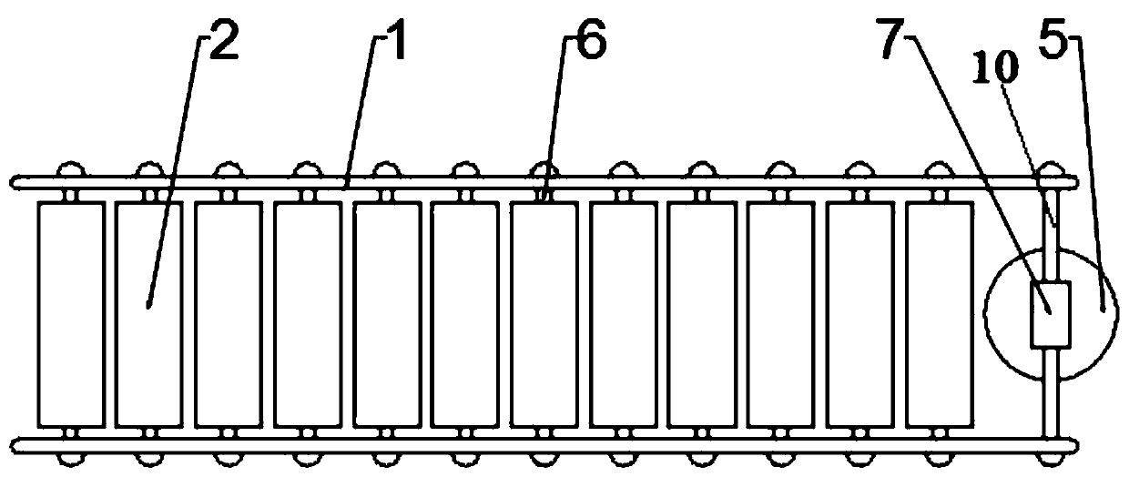 Truck hopper unloading frame