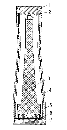 Production method for submerged nozzle of sheet billet