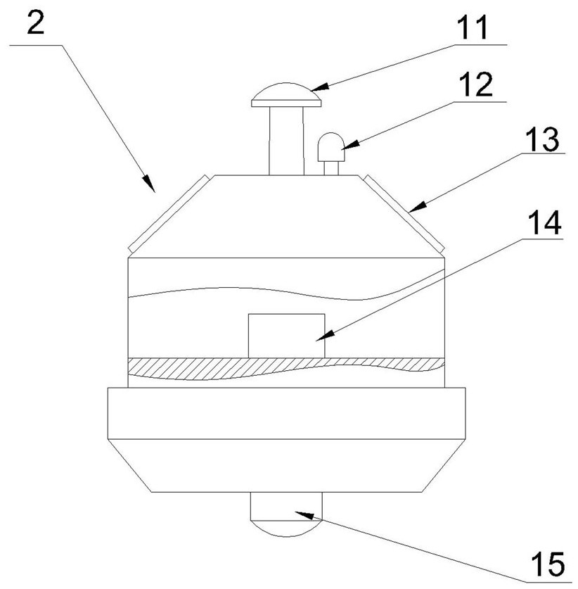 An intelligent monitoring device for tidal water level monitoring and its working method