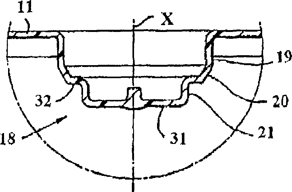 Cartridge for the preparation of beverages and method of manufacturing the same