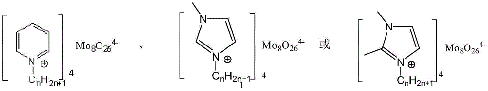 Method for catalyzing olefin epoxidation by molybdenum polyoxometallate