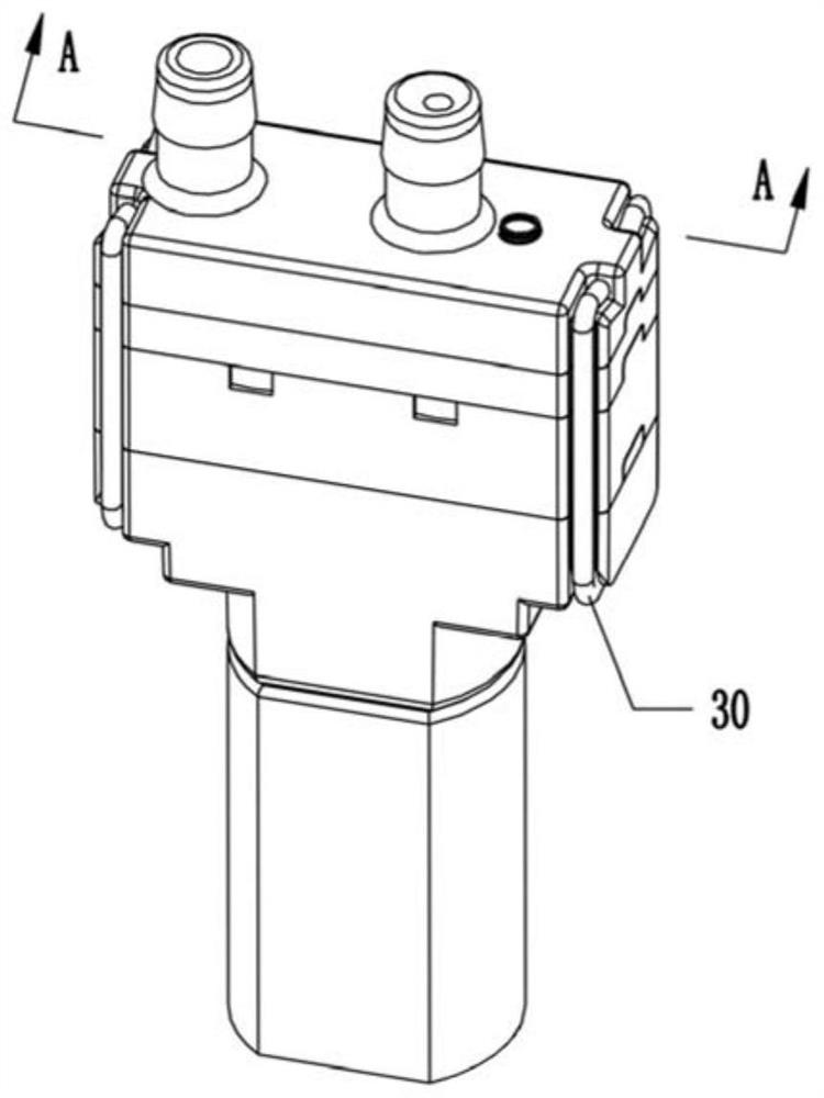 Tandem Diaphragm Pump with Check and Leakage Protection