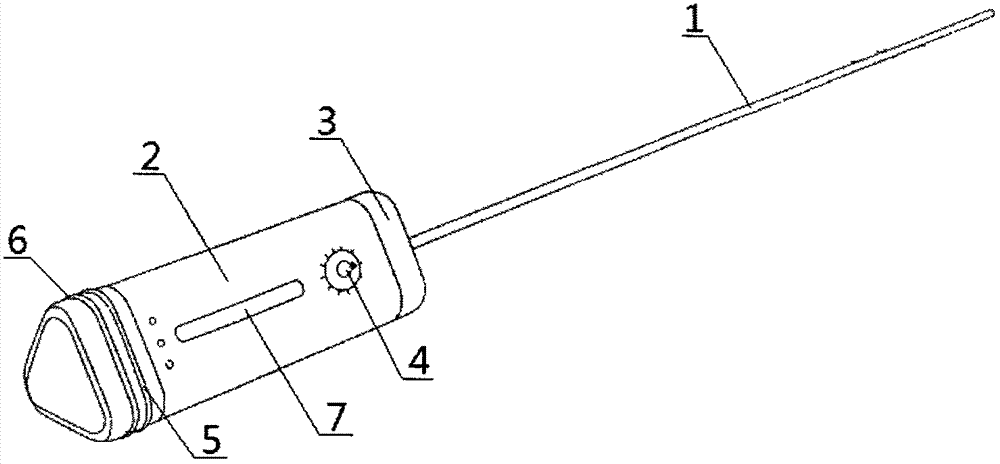 Barbecue fork capable of rotating automatically