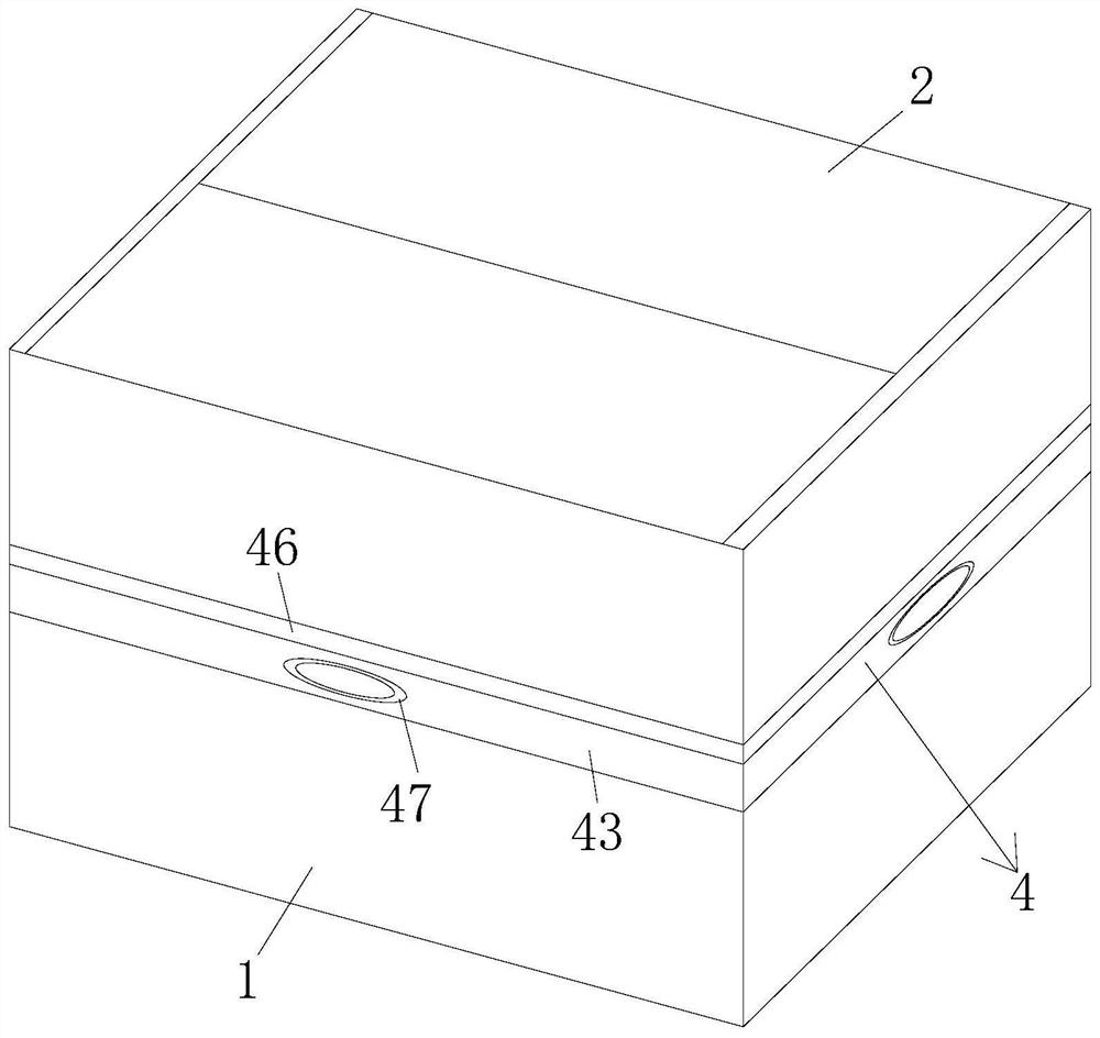 Paper box packaging device