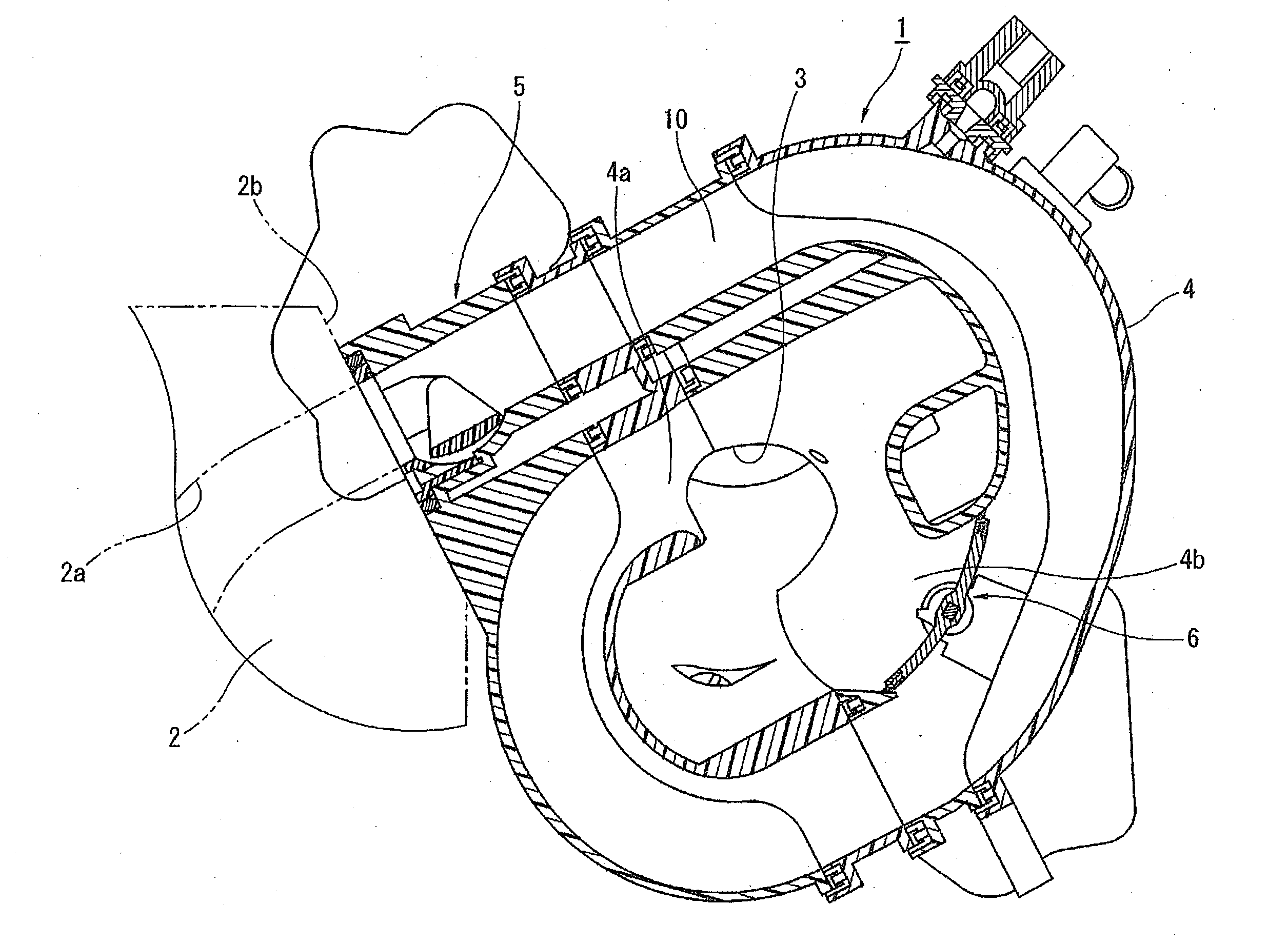 Air intake system for internal combustion engine