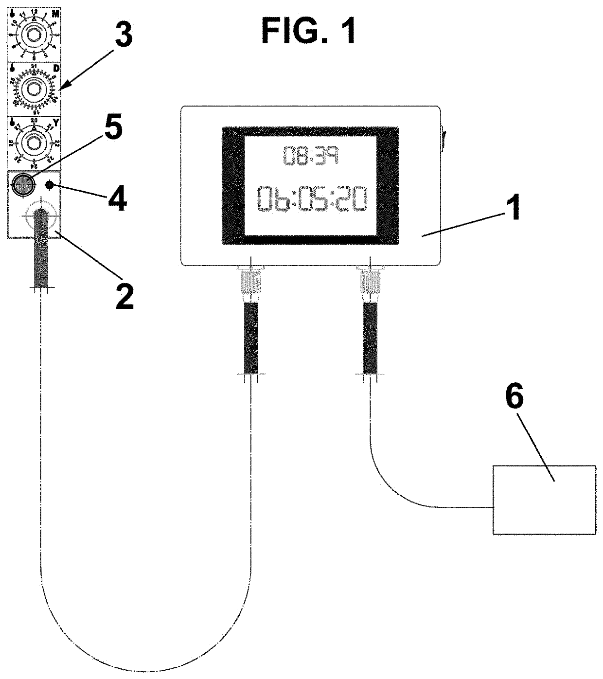 Traceability system for injected parts