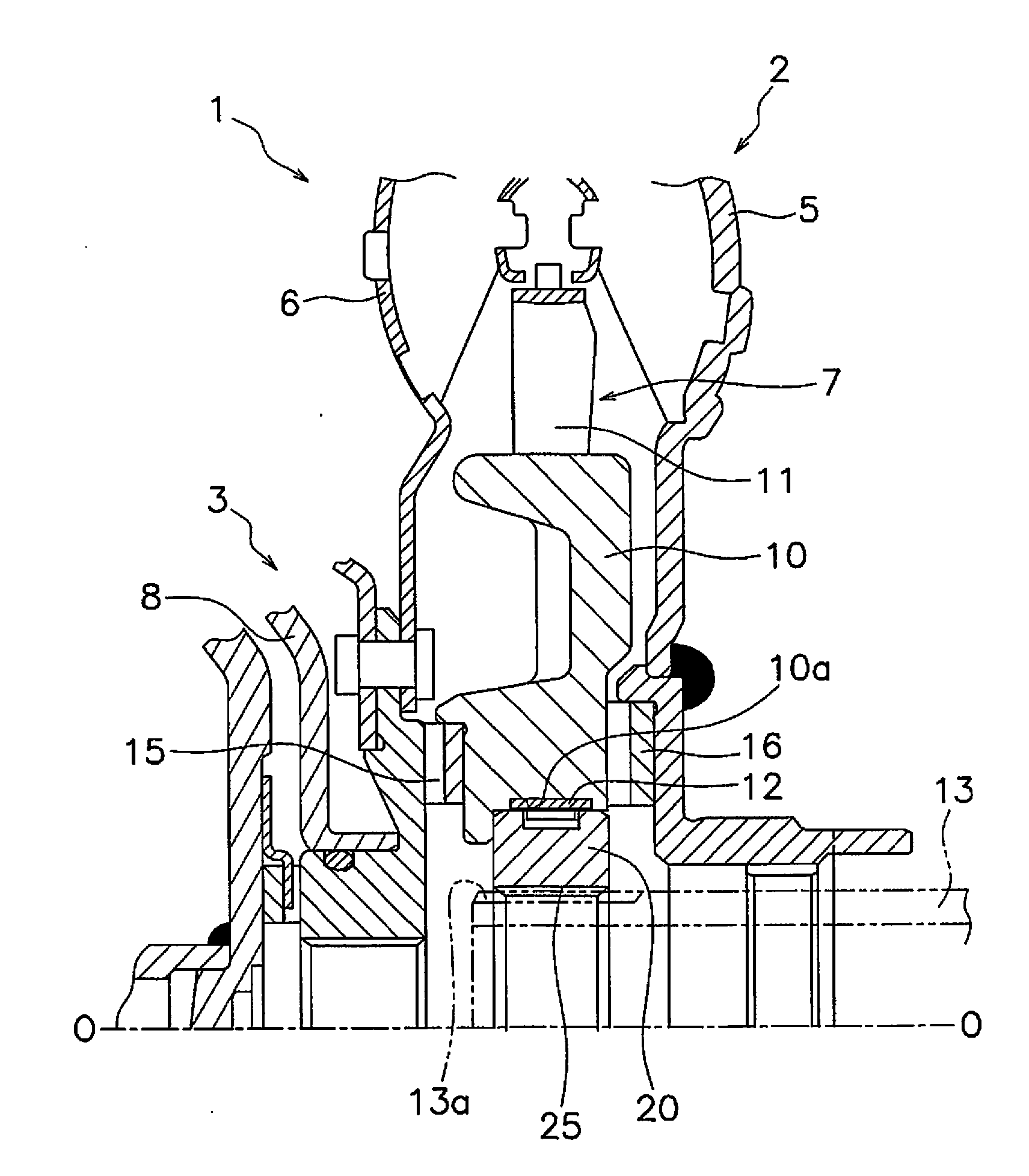 One-way plate and stator support structure for torque converter using same